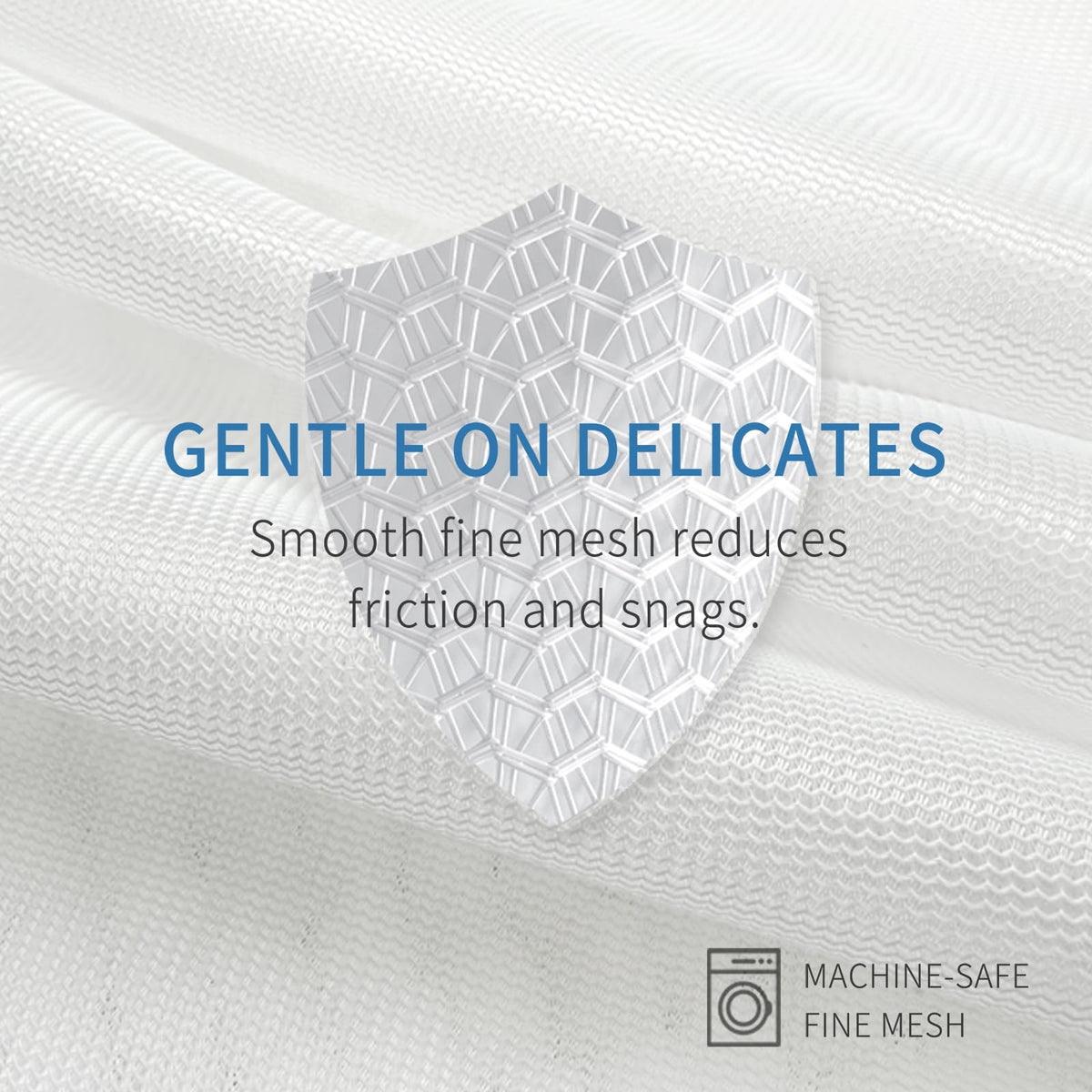 4Pcs Durable Fine Mesh Laundry Bags for Delicates 12 x 16 Inches (4 Count)