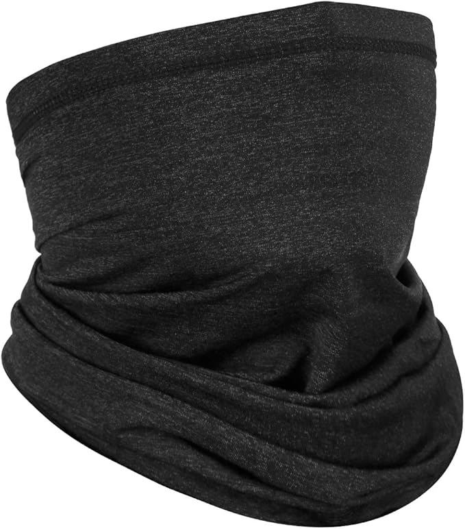 Achiou Neck Gaiter Face Cover Scarf, UV Protection Mask for Men and Women,Soft Windproof, Hiking Cycling Running