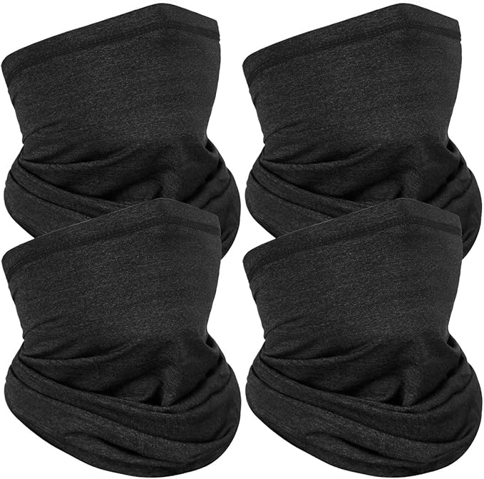 Achiou Neck Gaiter Face Cover Scarf, UV Protection Mask for Men and Women,Soft Windproof, Hiking Cycling Running