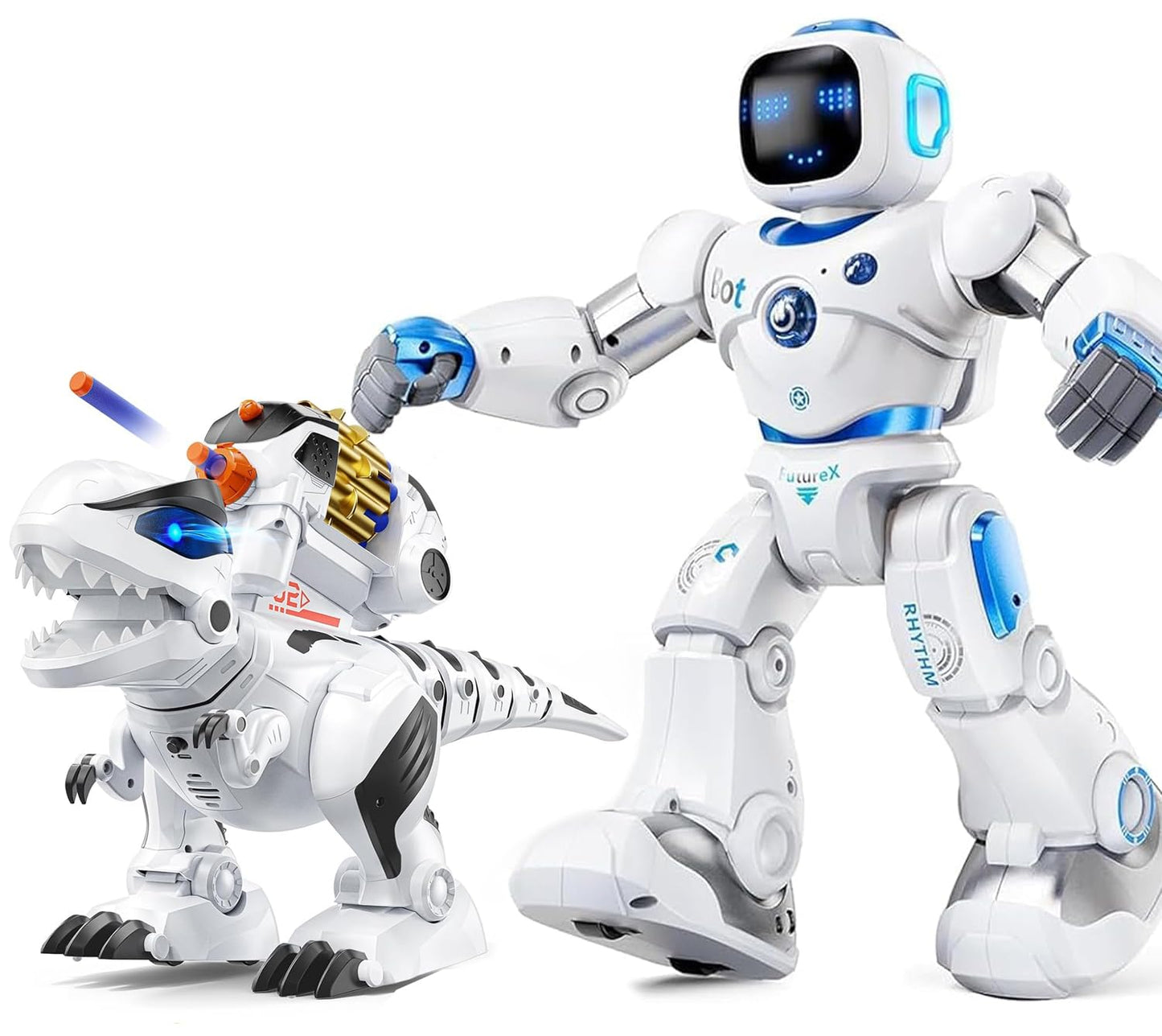 Ruko Robot Dinosaur Toys for Kids and 1088 Smart Robot