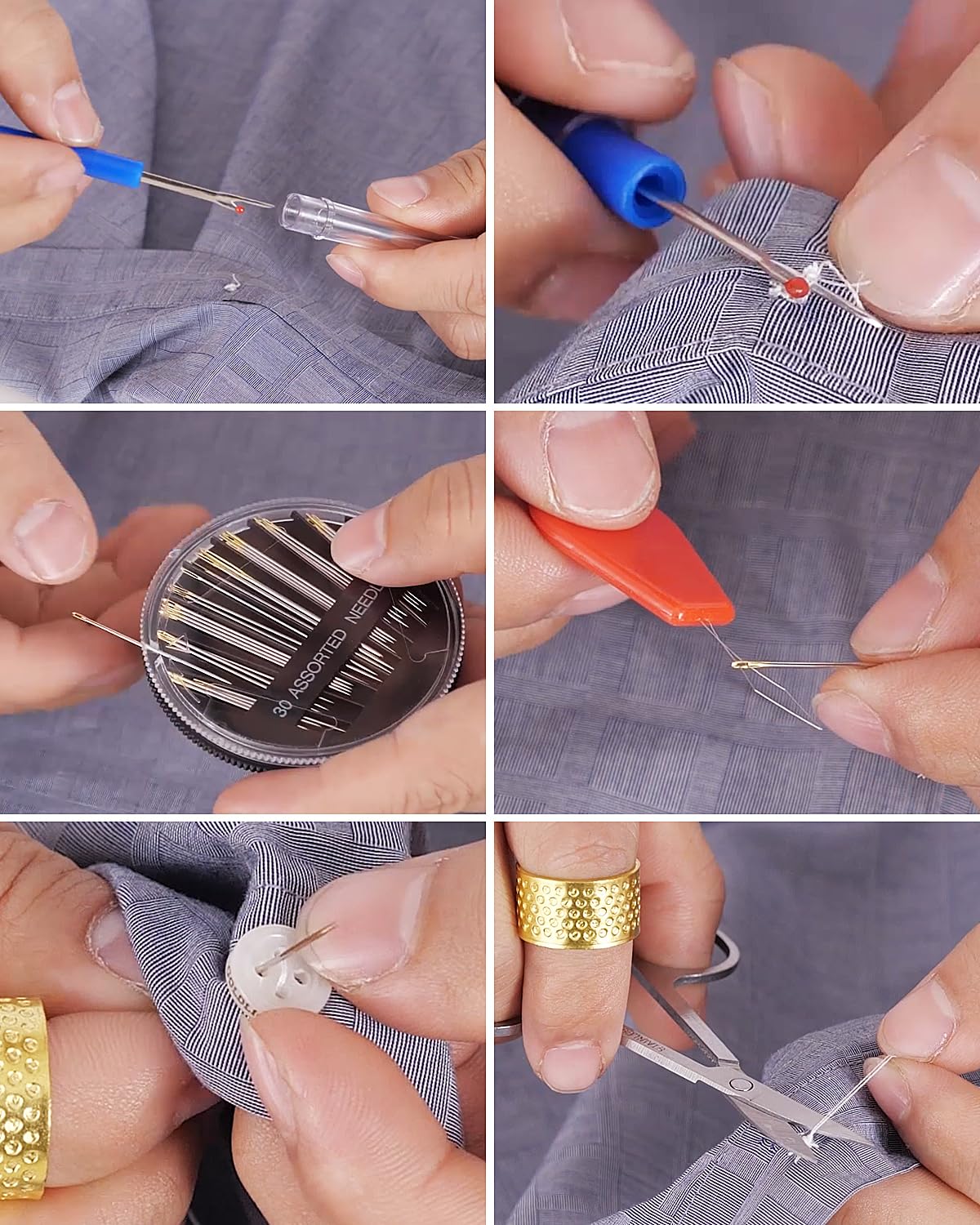Large Sewing Kit for Adults: YUANHANG Newly Upgraded 251 Pcs Premium Sewing Supplies Set - Complete Sew Kit of Needle and Thread for Beginners - Travel Emergency - Basic Home Hand Sewing Repair Kits