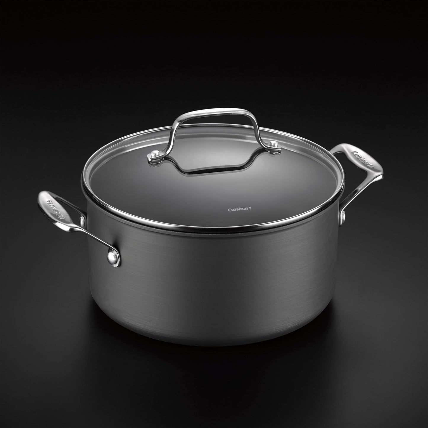 Cuisinart Chef's Classic 6-Quart PURELYCERAMIC™ Nonstick PFAS Free Hard-Anodized, Stockpot with Cover, 644C-24