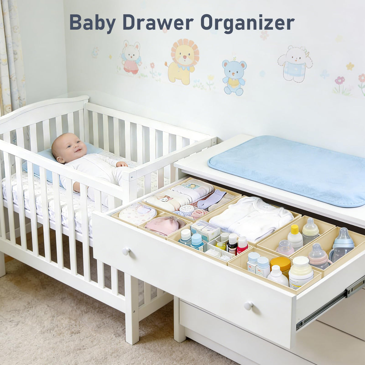 Drawer Organizer Clothes Storage (28 Count)