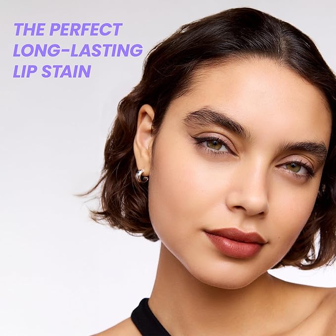 Wonderskin Wonder Blading All Day Lip Stain Peel Off Masque - Long Lasting, Waterproof and Transfer Proof Red Lip Tint, Matte Finish Peel Off Makeup (Playful Stain & Go Masque)
