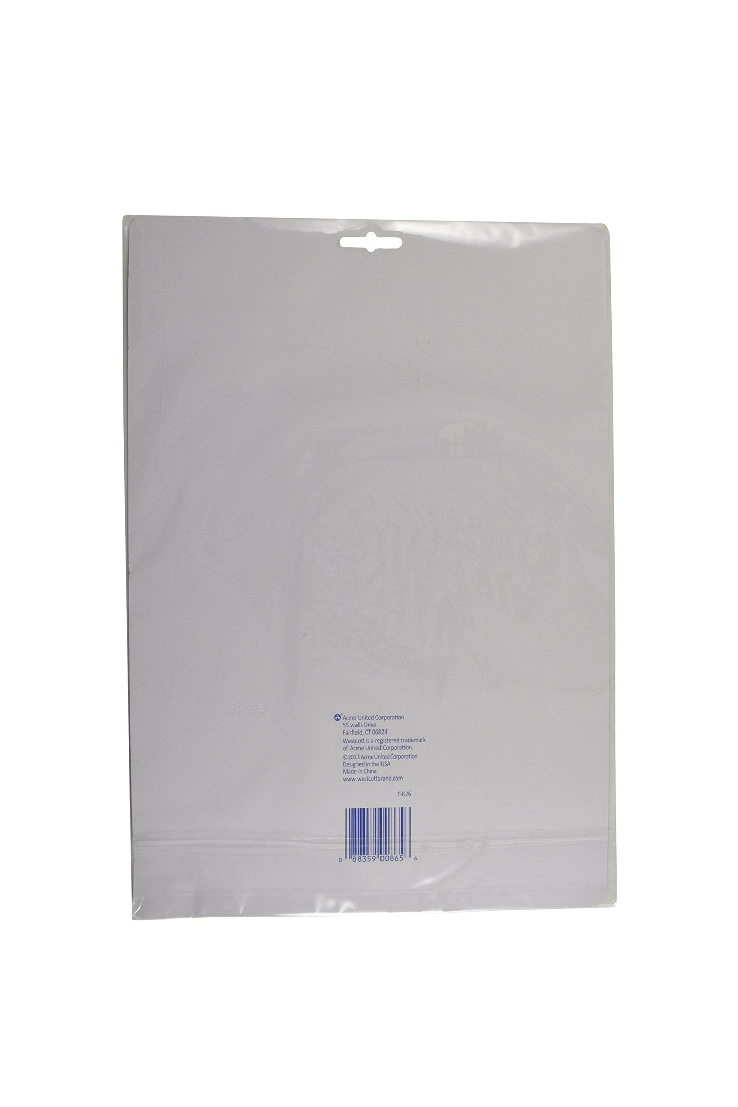 Westcott T-826 Jumbo Circles Template, Plastic Shape Template Tool, 8.75 by 11.5 in
