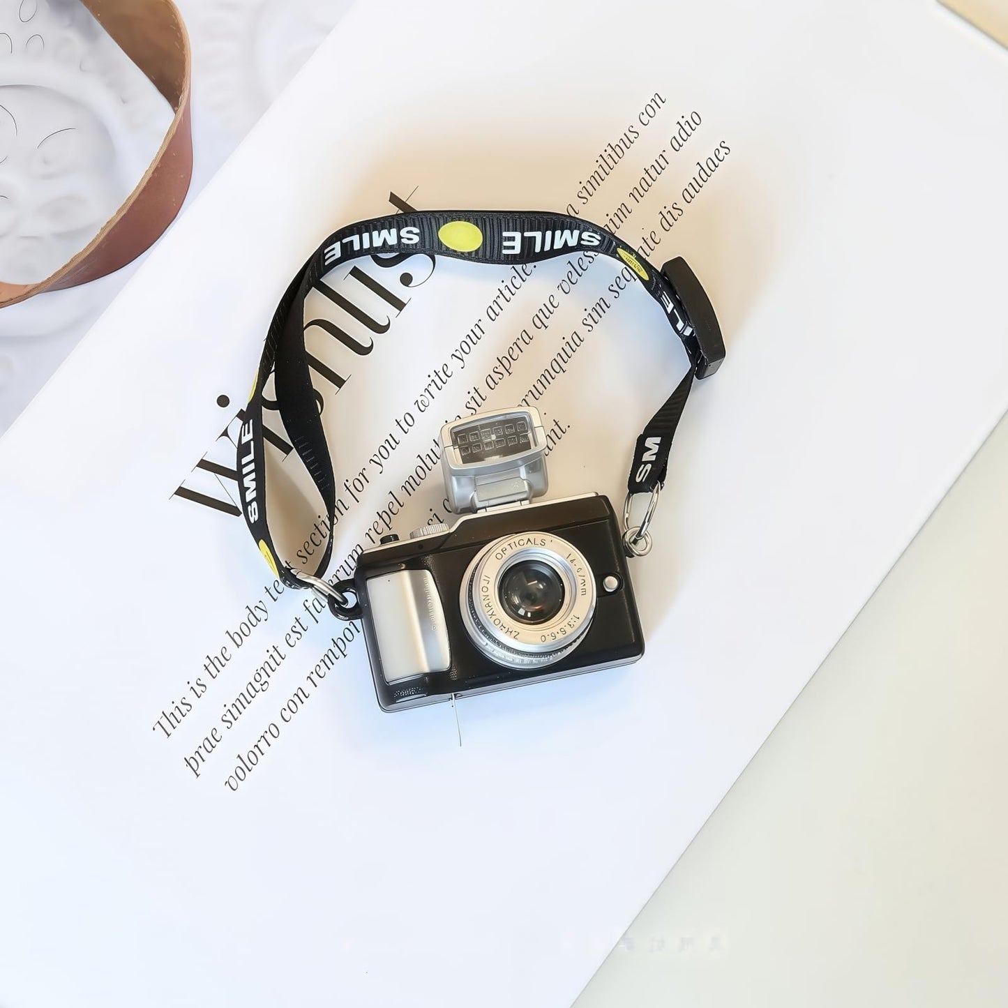 3 Pieces Doll Clothes Set Accessories, Mini Doll Martin Boots Glasses Camera Decoration for 17cm Dolls, Mini Finger Shoes, Cute Outfit Clothing Accessory for 1st/2nd/3rd Gen Monsters Doll