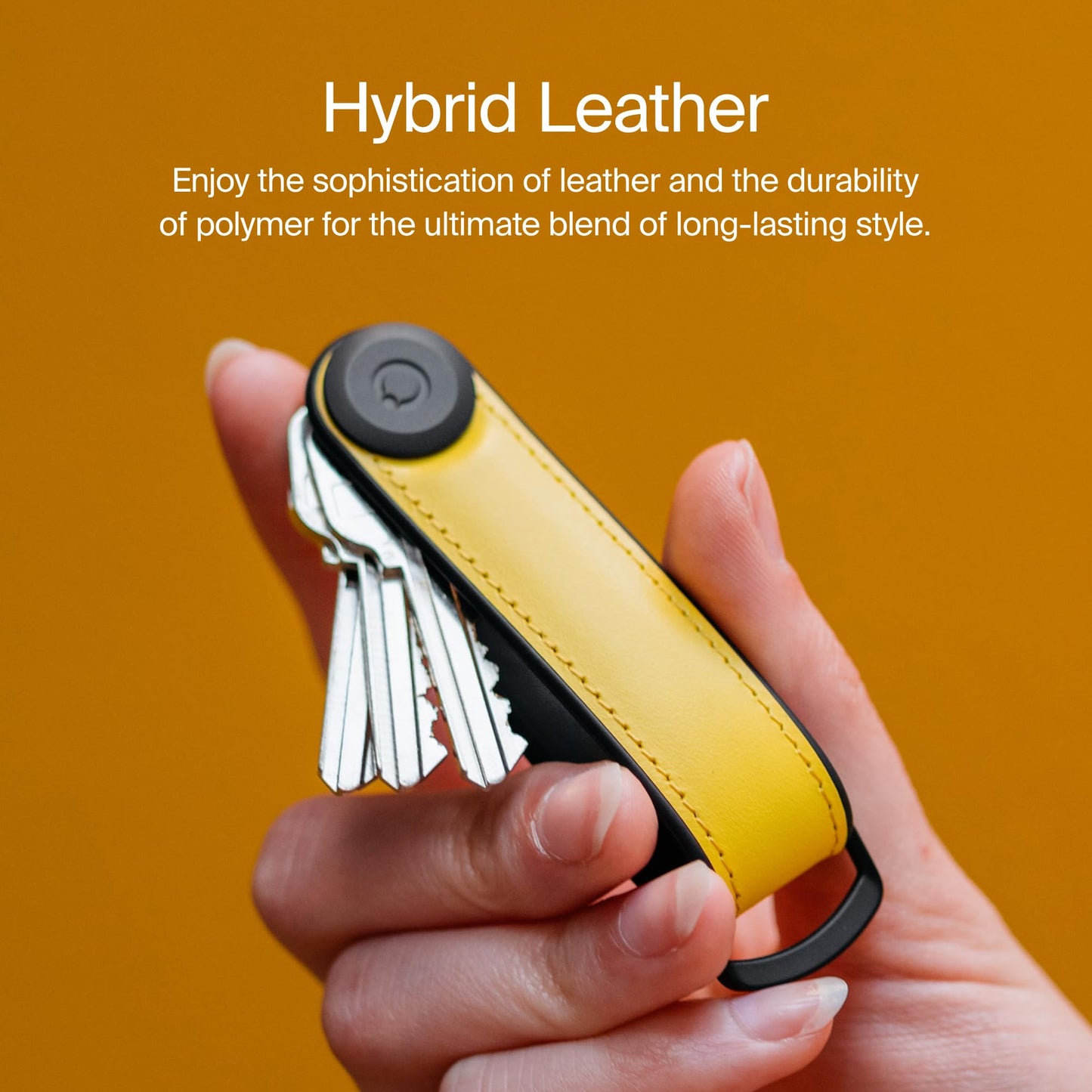 Orbitkey Key Organiser Hybrid Leather (Acorn)
