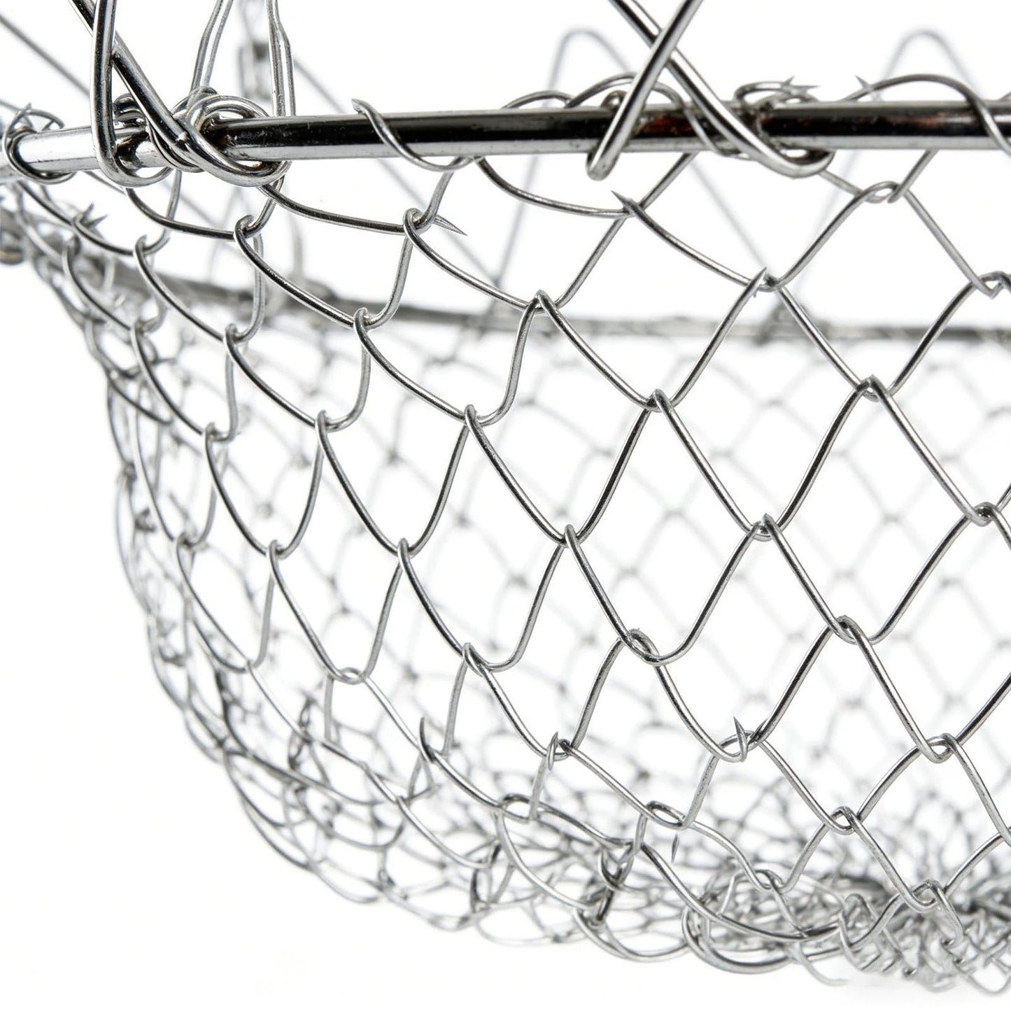 Adjustable Planter Insert - Stainless Steel Rustproof Pot with Hanging Chains | Heavy Duty Expandable Plant Filler, Durable Mesh Base, Easy Lift Design & Secure Placement for Indoor Outdoor Flowers Po