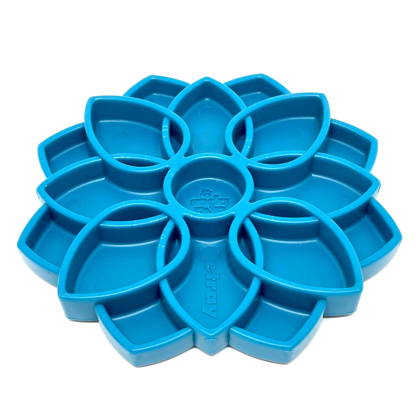 SodaPup Mandala eTray – Durable Slow Feeder Tray Made in USA from Non-Toxic, Pet-Safe, Food Safe Material for Mental Stimulation, Calming, Avoiding Overfeeding, Slow Eating, Healthy Digestion & More