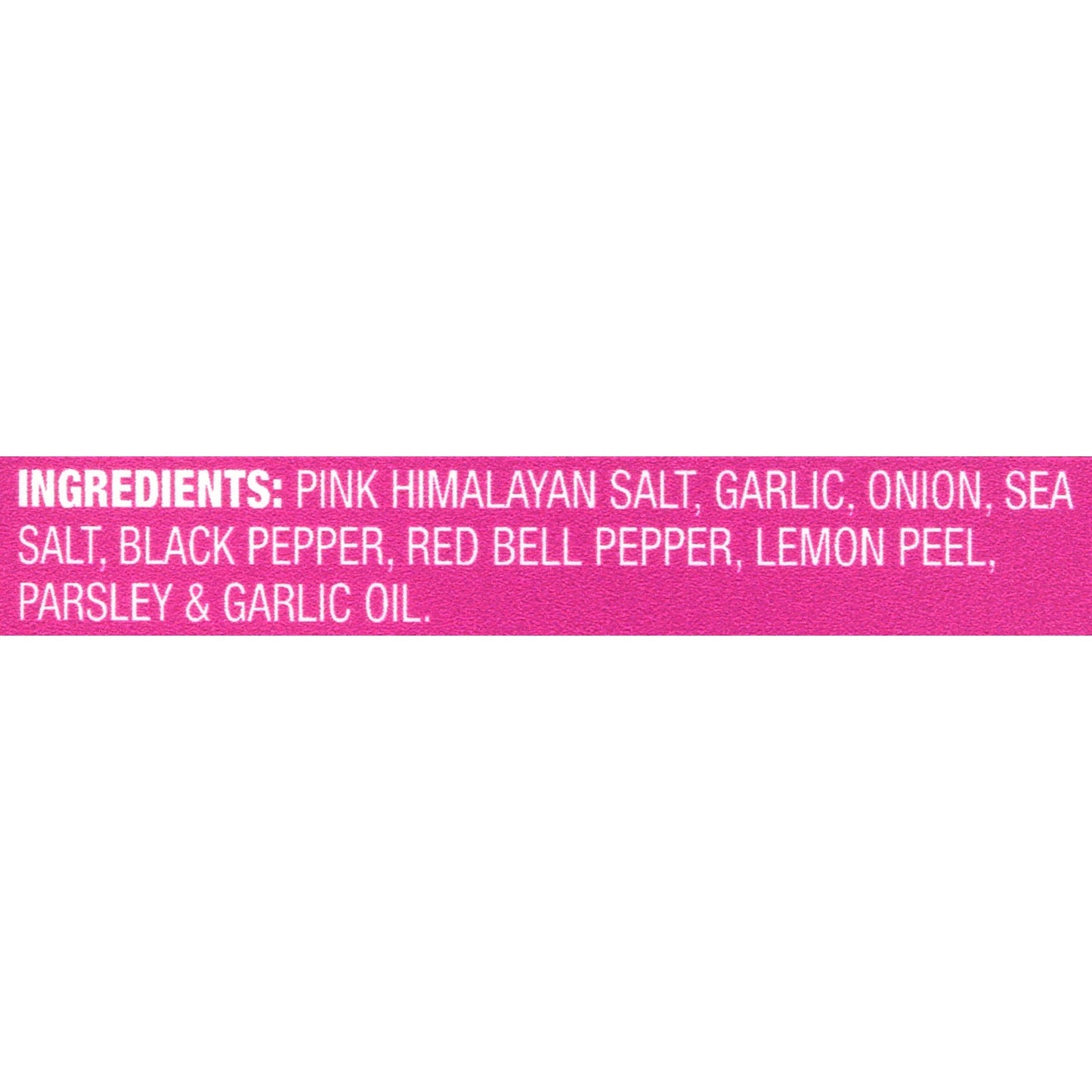 McCormick Himalayan Pink Salt with Black Pepper and Garlic All Purpose Seasoning, 18.5 oz
