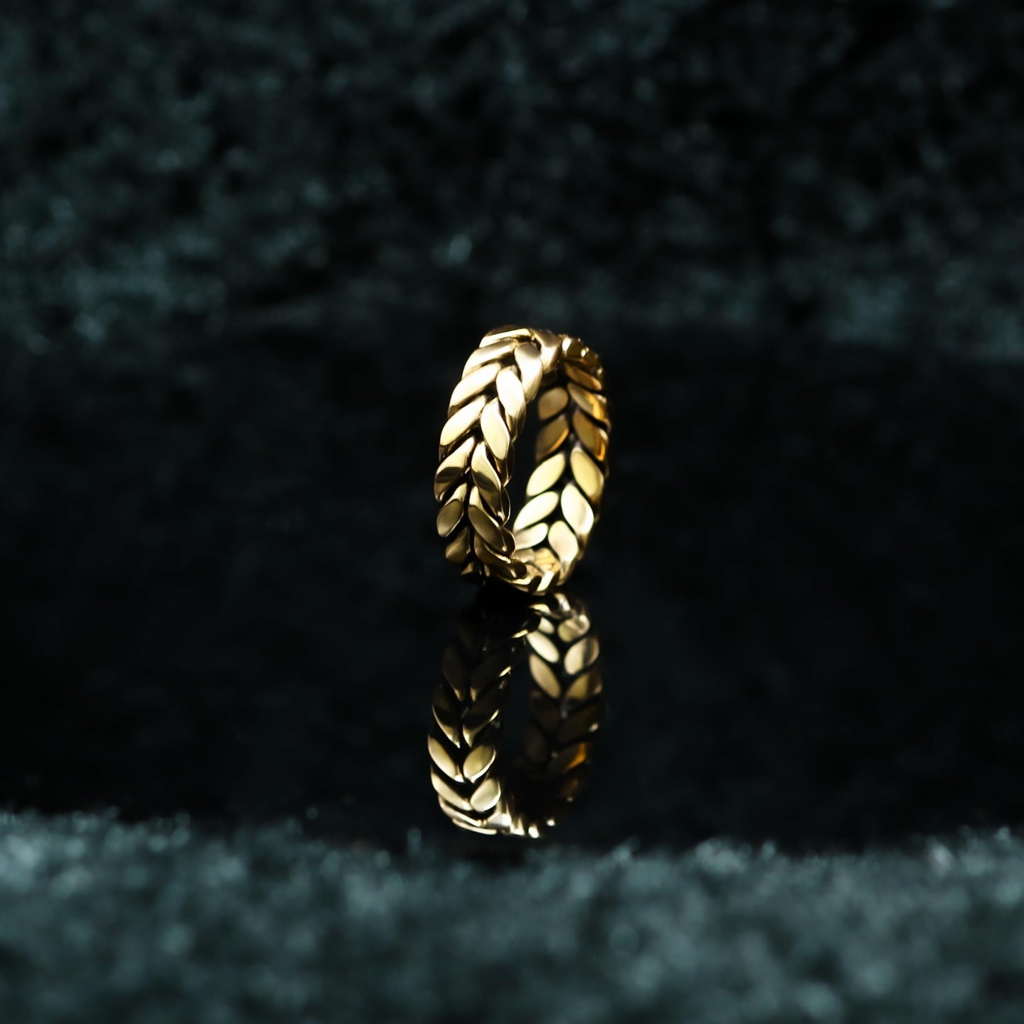 Krishnaa Jewels Pure Copper Braided Twist Eternity HandCrafted Ring Gift Jewelry for Men and Women (9.5)