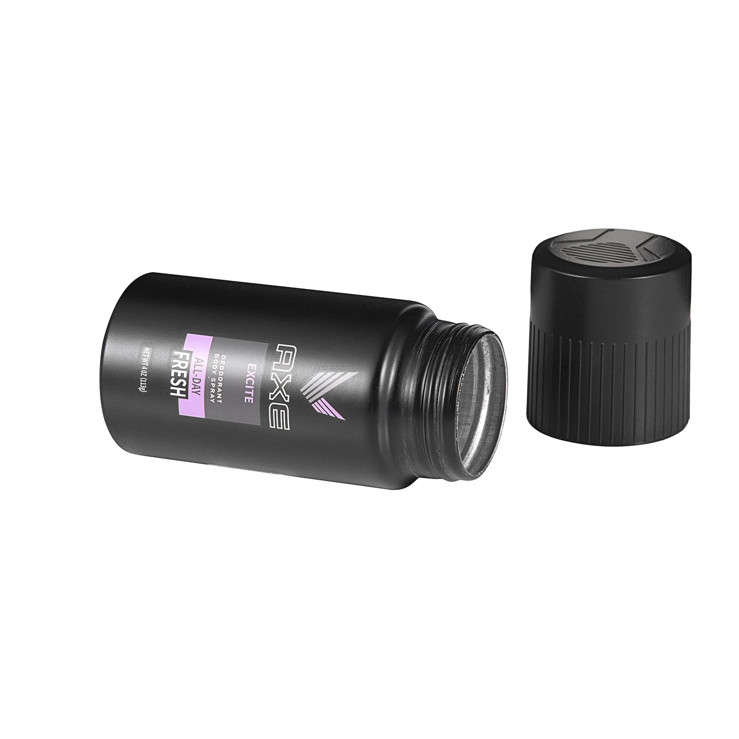 AXE Spray Diversion Safe Stash Can with Food Grade Smell Proof Bag with Hidden Compartment for Keys, Cash and Valuables - Steel Material