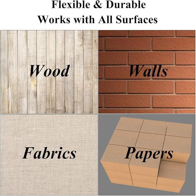 XANGEY 7 Inch Letter Stencils for Painting - 42 Pack Alphabet Letter Number Templates with Signs, Reusable Plastic Alphabet Stencils for Chalkboard Fabric Rock Wood Crafts Painting