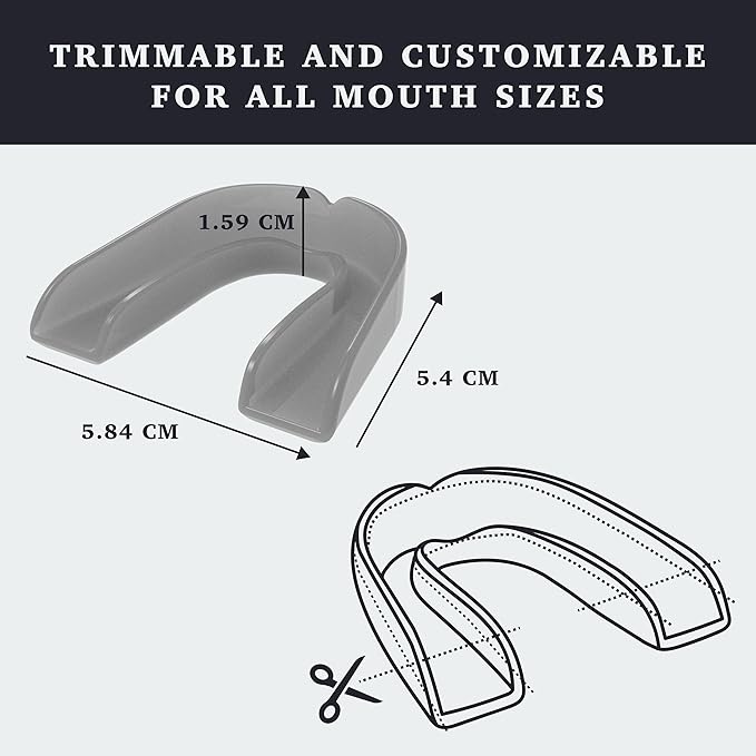 Resolve Night Guard - Custom-Fit Professional Mouth Guard for Nighttime Teeth Grinding and Clenching, Relieve Tooth Pain at Night with 2-Pack Night Guard (Silver)