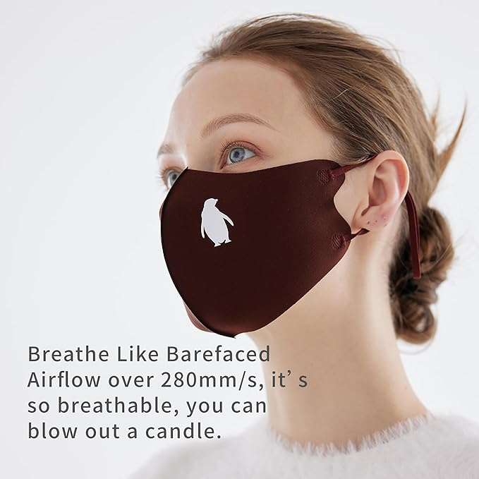 BBN Reusable Sunscreen Cloth Face Mask: 3-Pack Washable Cover for Summer Outdoor Use - Adjustable for Women & Teens
