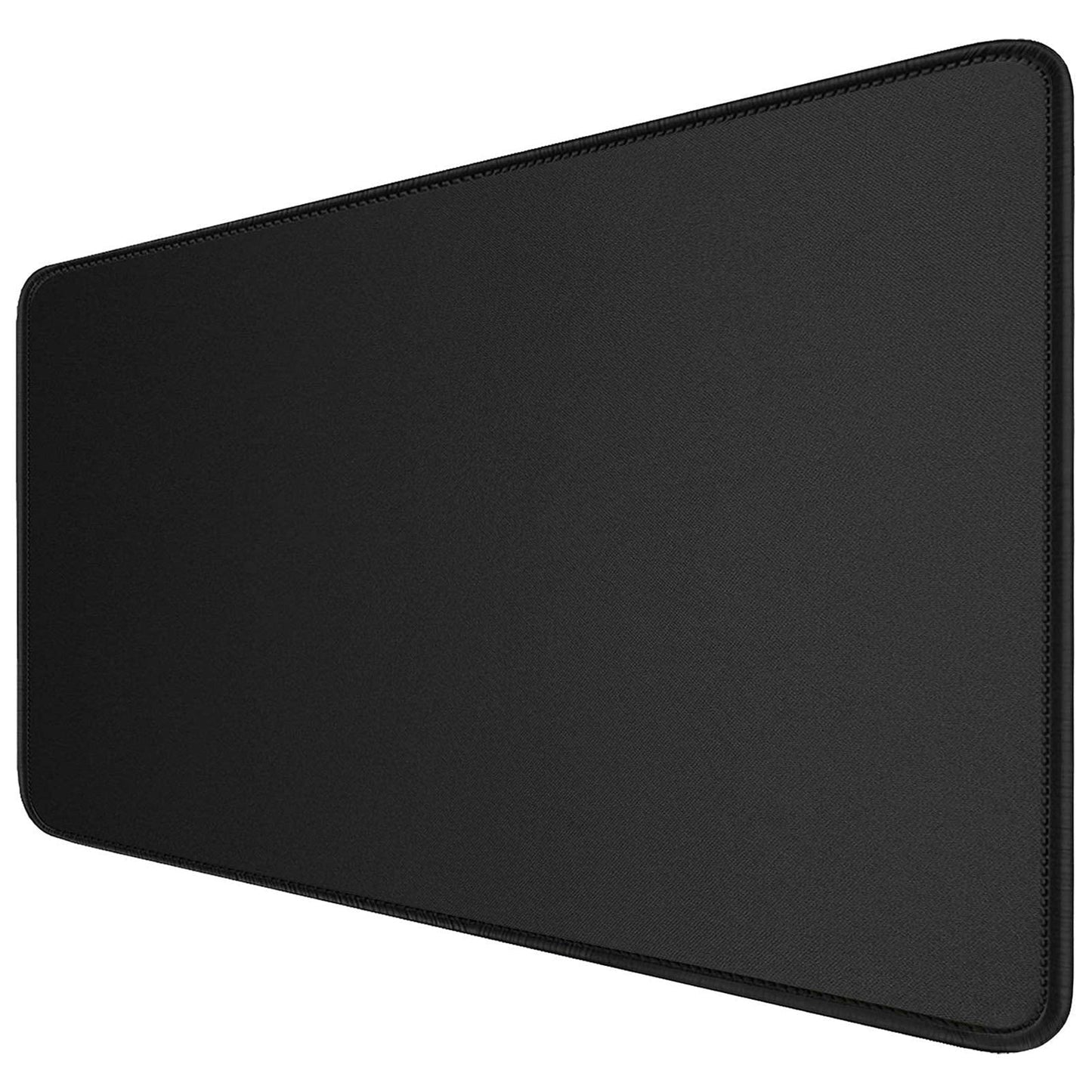 Large Mouse Pad- 31x12 in. XL Mousepad Keyboard Pad with Stitched Edges, Uitra-Smooth Mouse Mat & Non-Slip Rubber Base, Gaming Mouse Pad for Gamer, Office & Home, Black