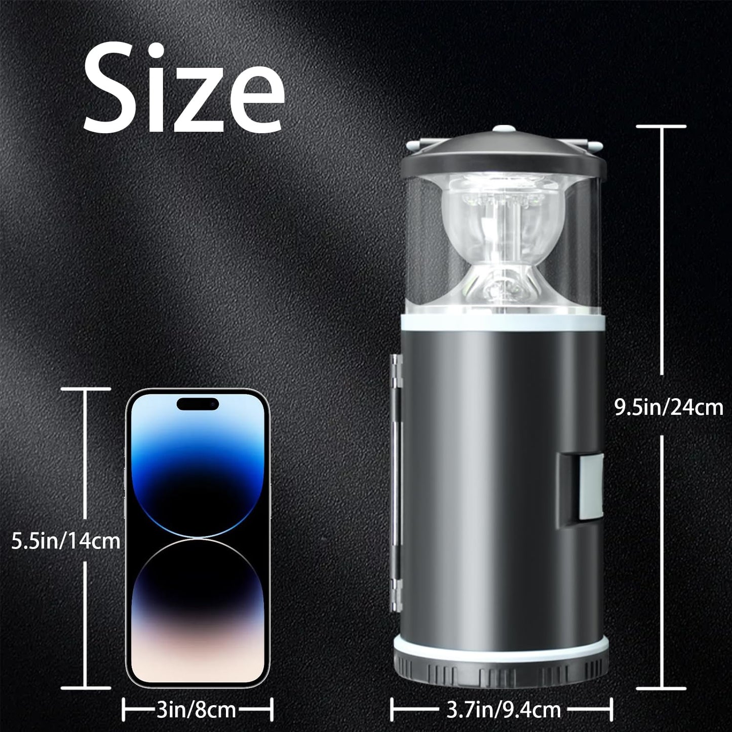 LED Camping Lantern with 15PCS Car Tool Kit, Survival Gear Hiking, Portable Emergency Set Kit with Screwdriver Set Kit Tool, Fishing Gear for Outdoors, Men/Dad Birthday Gift(AA Batteries Not Included)