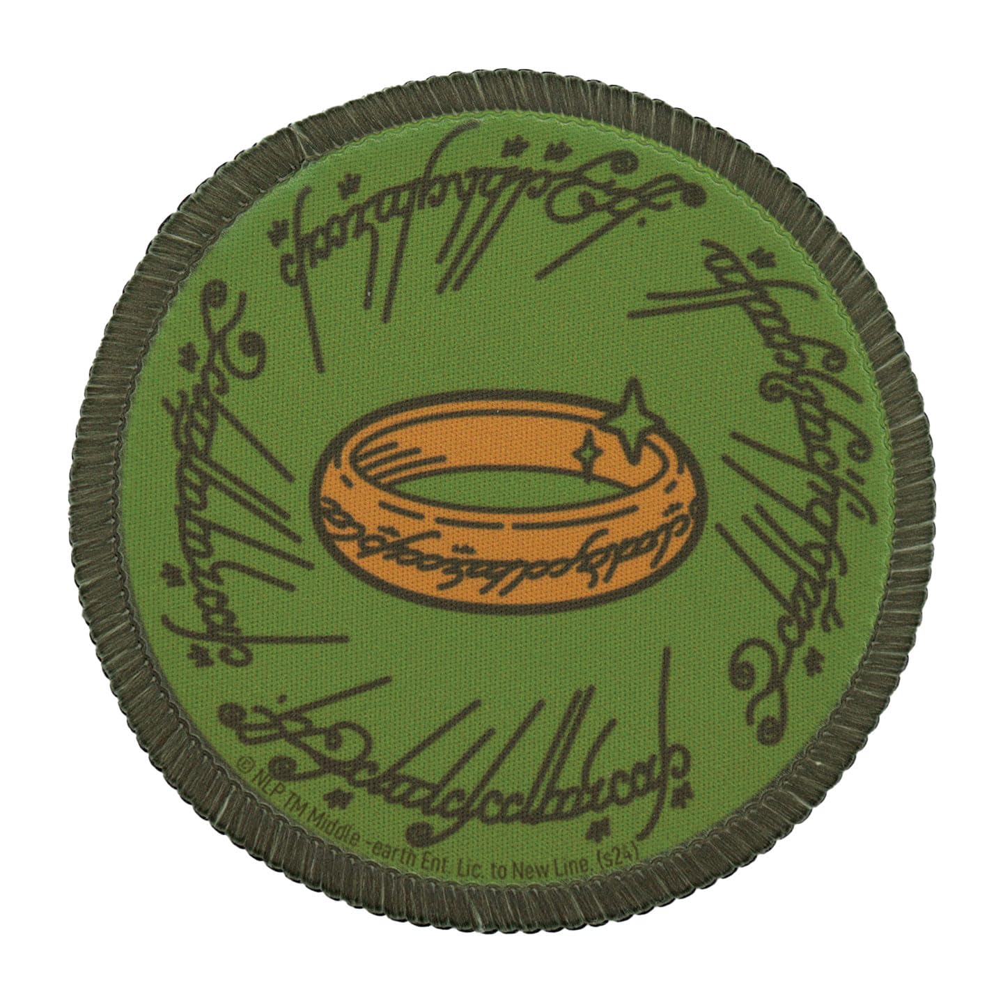 The Lord of the Rings Desk Pad & Coaster Set – Large Computer Gaming Mouse Mat with Matching Drink Coaster, Middle-Earth Map Design, Officially Licensed Item