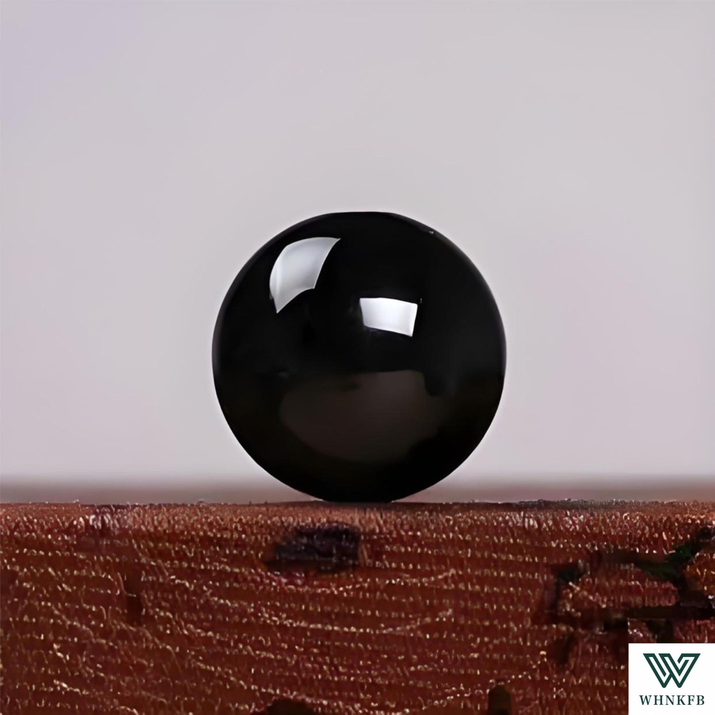 WHNKFB 8mm 50PCS Natural Black Onyx Round Beads, Smooth Polished Agate Loose Beads for Jewelry Making Craft - 4mm 6mm 8mm 10mm Options with Free Elastic Cord