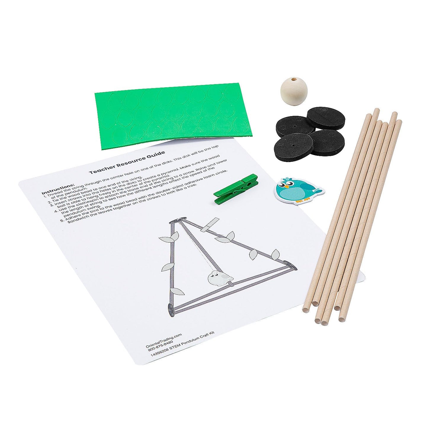 Fun Express STEM Pendulum Craft Kit Educational Activities - Makes 12