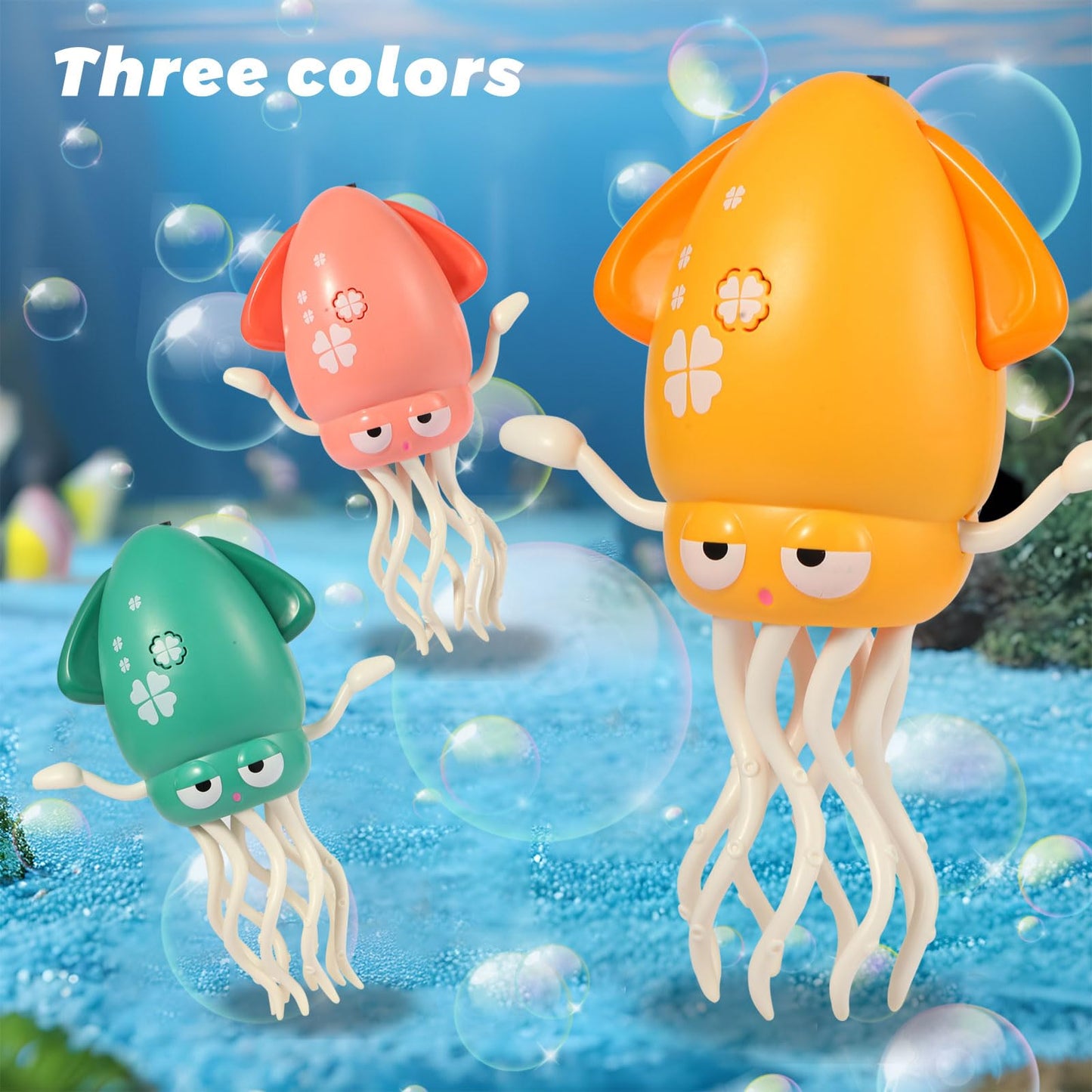 Anpole Electric Dancing Squid Toys，Automatic Obstacle Avoidance Sensor Toys Upright & Crawling Two Modes，Rechargeable Magic Dancing Music Squid for Kids Boy Girl Birthday Gifts