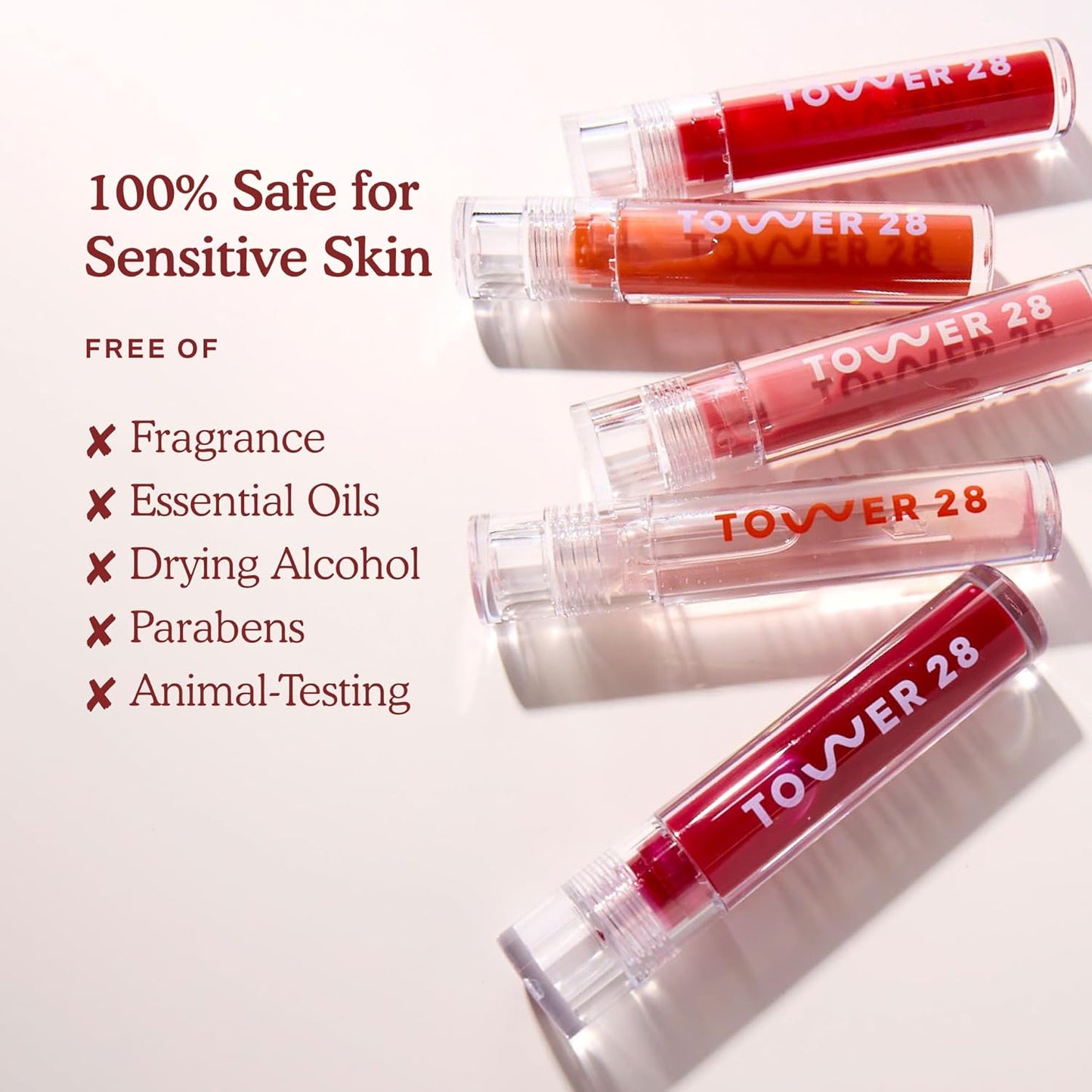 Tower 28 ShineOn Milky Lip Jelly, COCONUT, Non-Sticky, Hydrating Vegan Lip Gloss in Milky Rosy Pink, Apricot and Raspberry Seed Oil, Moisturizing, Clean, Cruelty Free