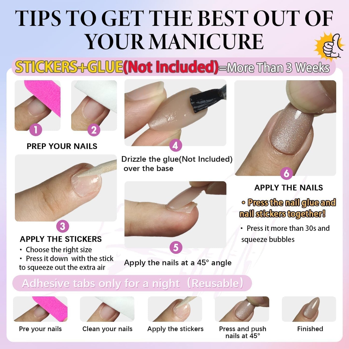 KQueenest Glitter Cat Eye Press on Nails Medium Short Almond, 30 Pcs Thick Cute Acrylic Nails Press on, Gel Fake Nails Short with UV Coating, Reusable Glue on Nails for Women Small Hand, Nude Sparkle