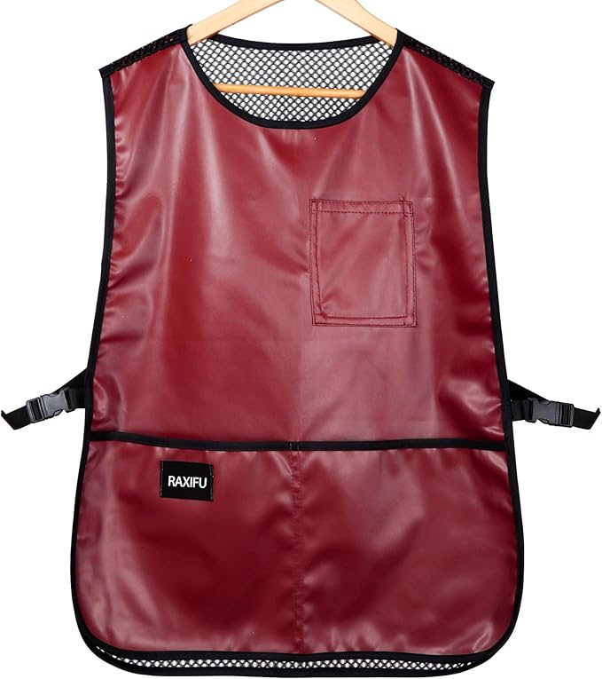 4 Pack Adult Bibs for Men and Women, Adult Bibs for Elderly,Towel bibs for Special Needs Adults