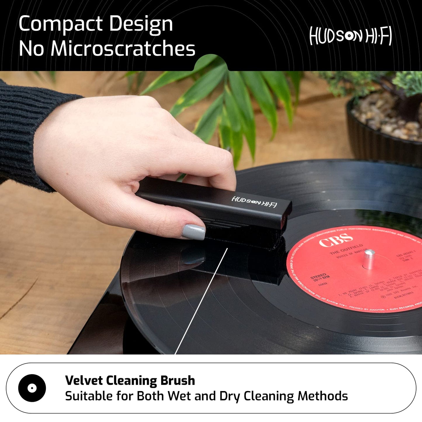 9-in-1 Vinyl Record Cleaning Kit – Anti-Static Cleaner, Carbon Fiber & Velvet Brushes, Stylus Gel, Microfiber Cloth, Mitts & Label Protector for LP Care