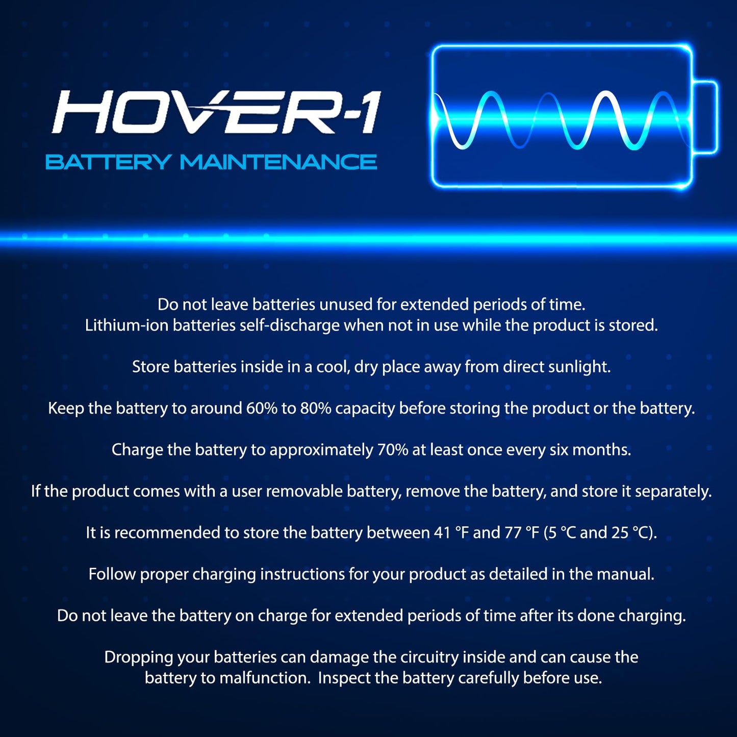 Hover-1 Drive Electric Self Balancing Scooter with 7MPH Top Speed, 3 Mile Range, Long Lasting Lithium-Ion Battery, 6 HR Full Charge, Path Illuminating LED Lights and 6.5” Wheels