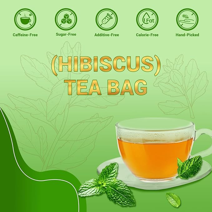 Spearmint Leaf Herbal Tea - Caffeine Free, 120 Teabags