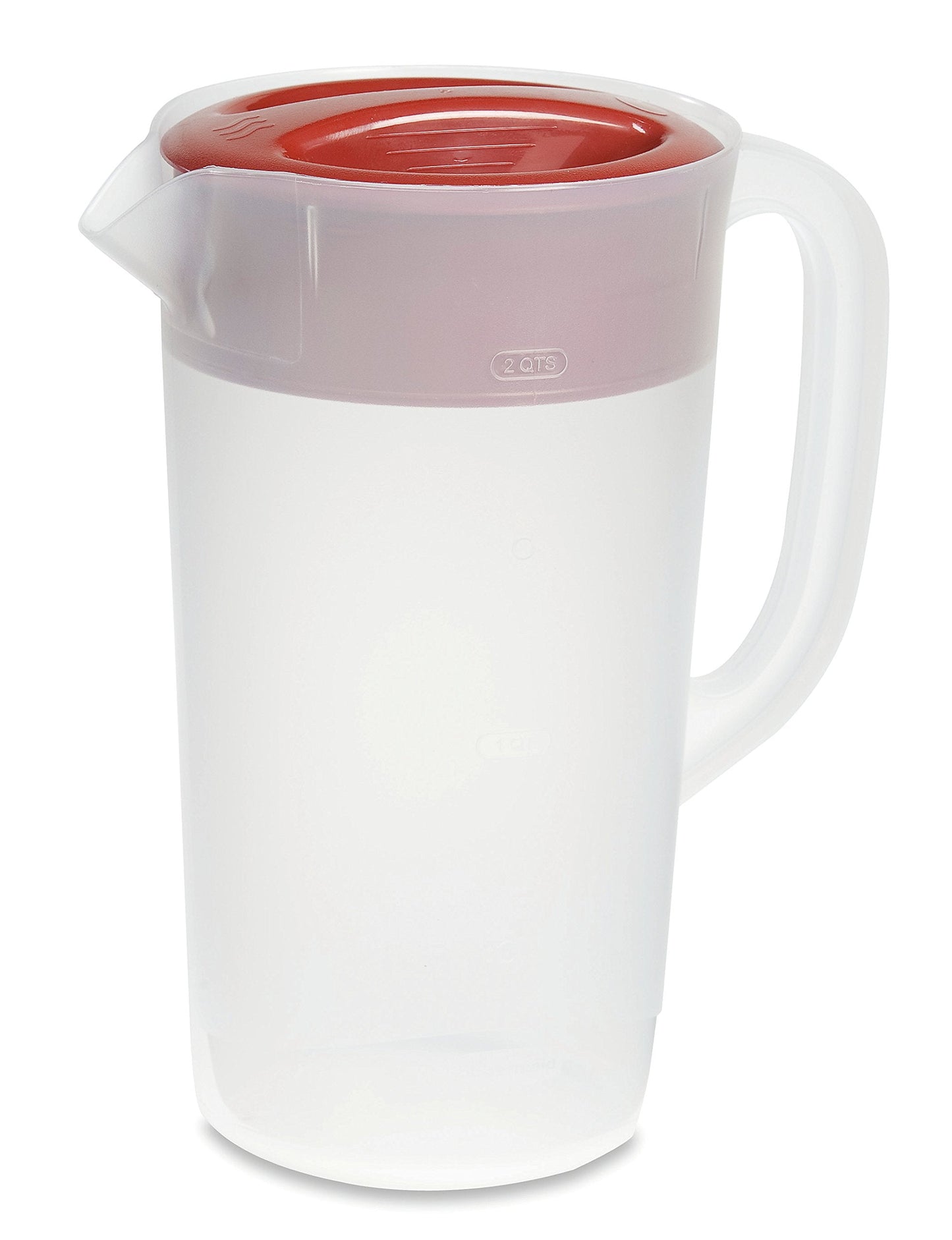 Rubbermaid Pitcher, 2 Quart, Racer Red