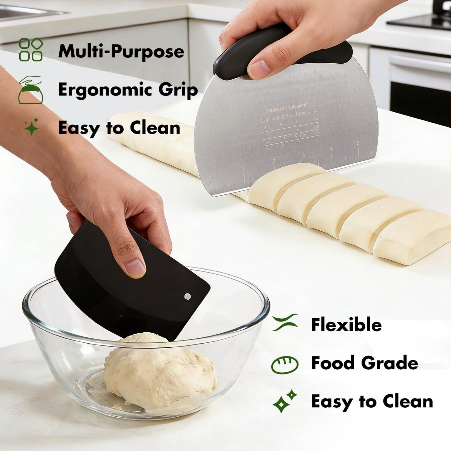 Loft & Grove Sourdough Starter Kit – Complete Bread Baking Kit with 9” Banneton Proofing Basket, 34oz Starter Jar with Feeding Tracker, Dough Whisk, Bread Lame – Beginner Sourdough Baking Supplies