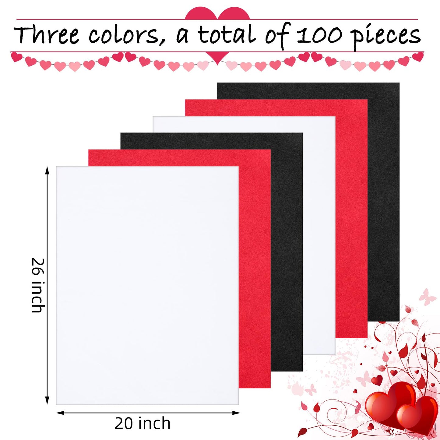 Zonon 100 Sheets 26 x 20 inch Christmas Tissue Paper Bulk for Gift Bags DIY Crafts Gift Wrapping Tissue Paper for Christmas Party Gifts Decor