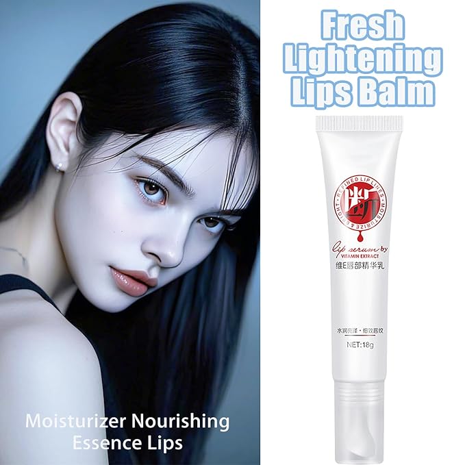 XIRUJNFD Lip Serum, Remove Dark Lips Pink Fresh Lightening Lips Treatment Lip Balm, Moisturizer Nourishing Essence Lips (1)