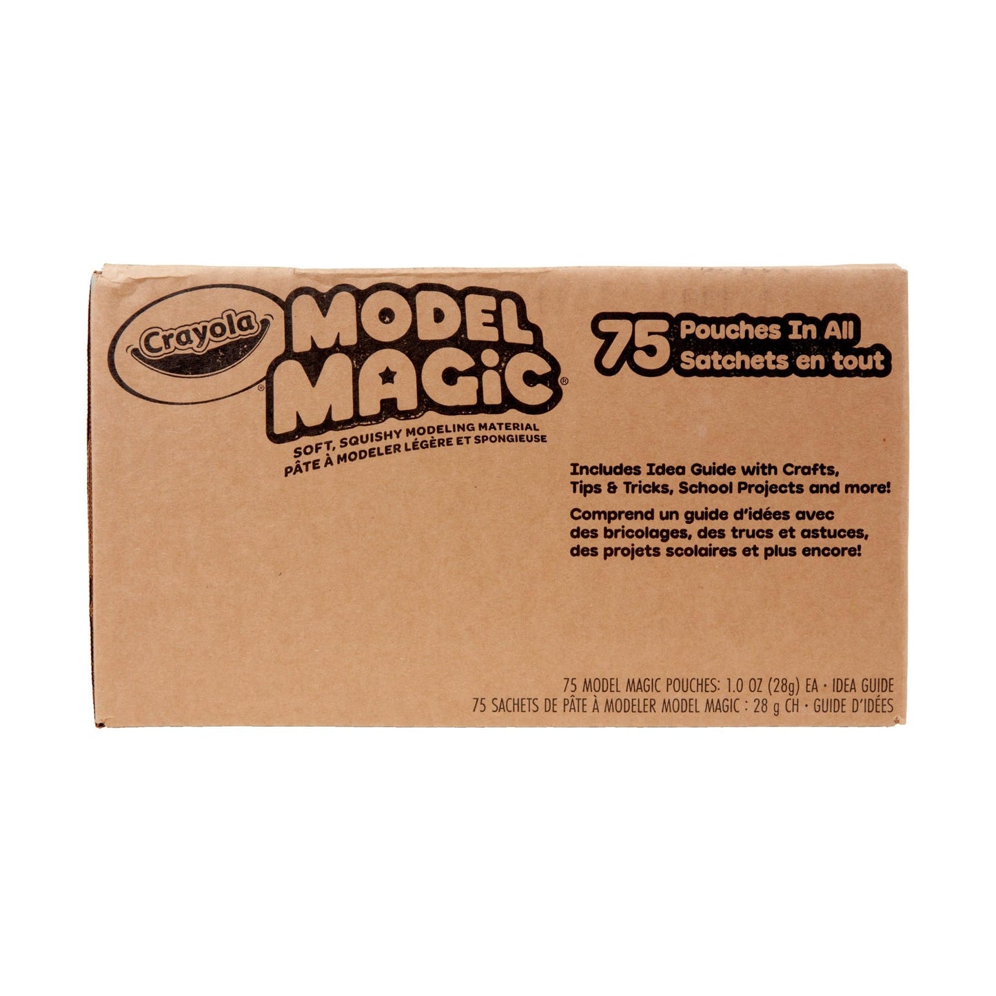 Crayola Model Magic - White (75ct), 1oz Modeling Clay Alternative, Molding Air Dry Clay for Kids, Spring Craft Supplies