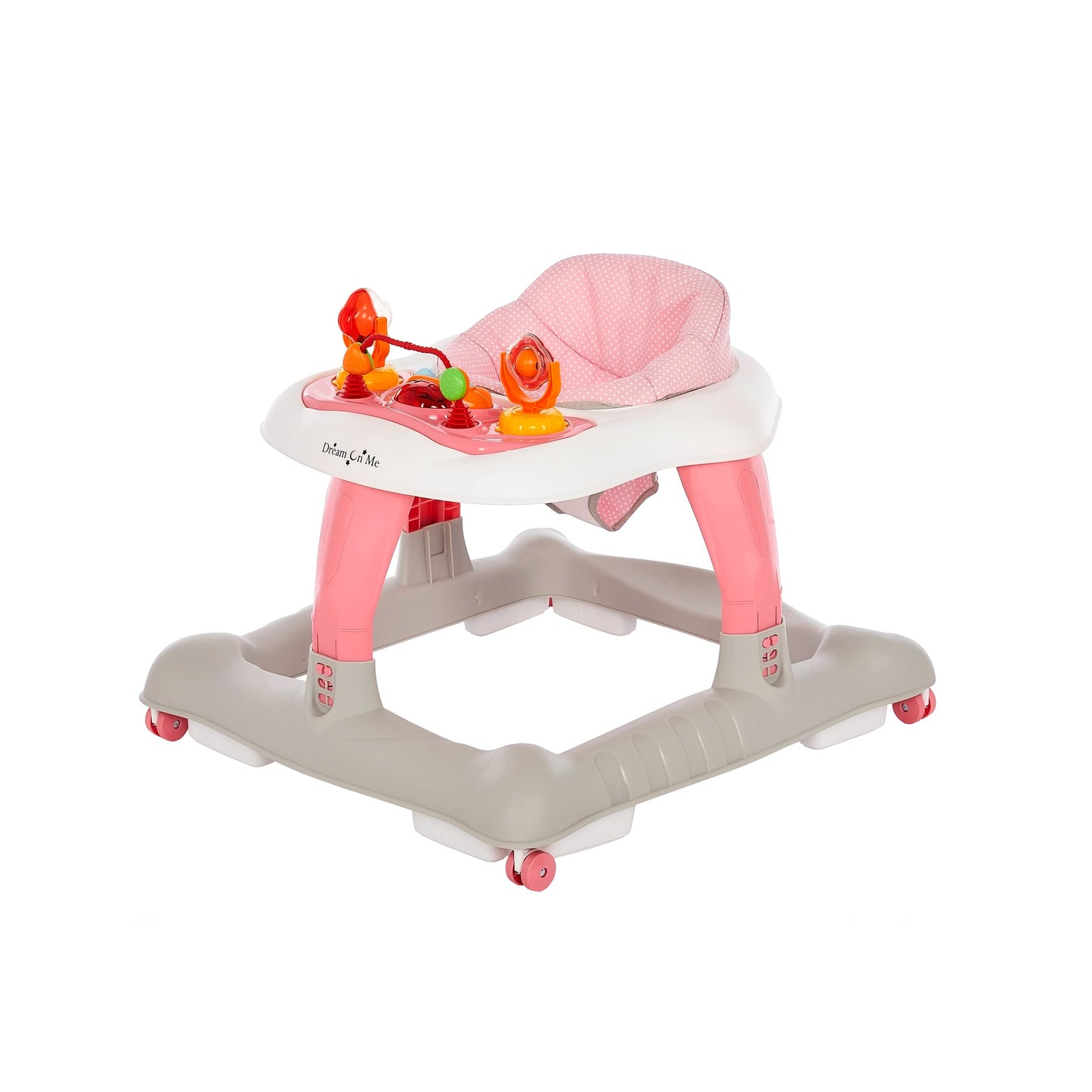 Dream On Me Explorer Baby Walker, Pebble Grey, 10 lb
