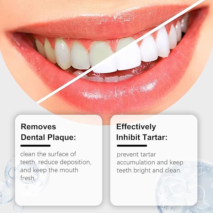 Hydroxyapatite Toothpaste, Deep Cleaning Toothpaste, Advanced Enamel Protection, Fluoride-Free Formula with Gentle Mint, Fresh Breath, Reduce Tooth Sensitivity (120g)