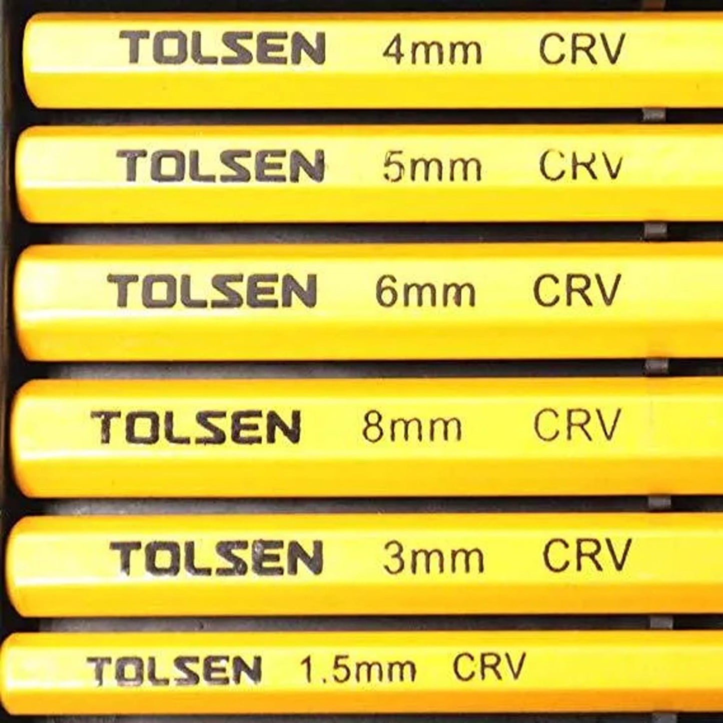 TOLSEN 6pcs Professional Steel Vanadium Heavy Duty Nail Punch Tool Set & Case