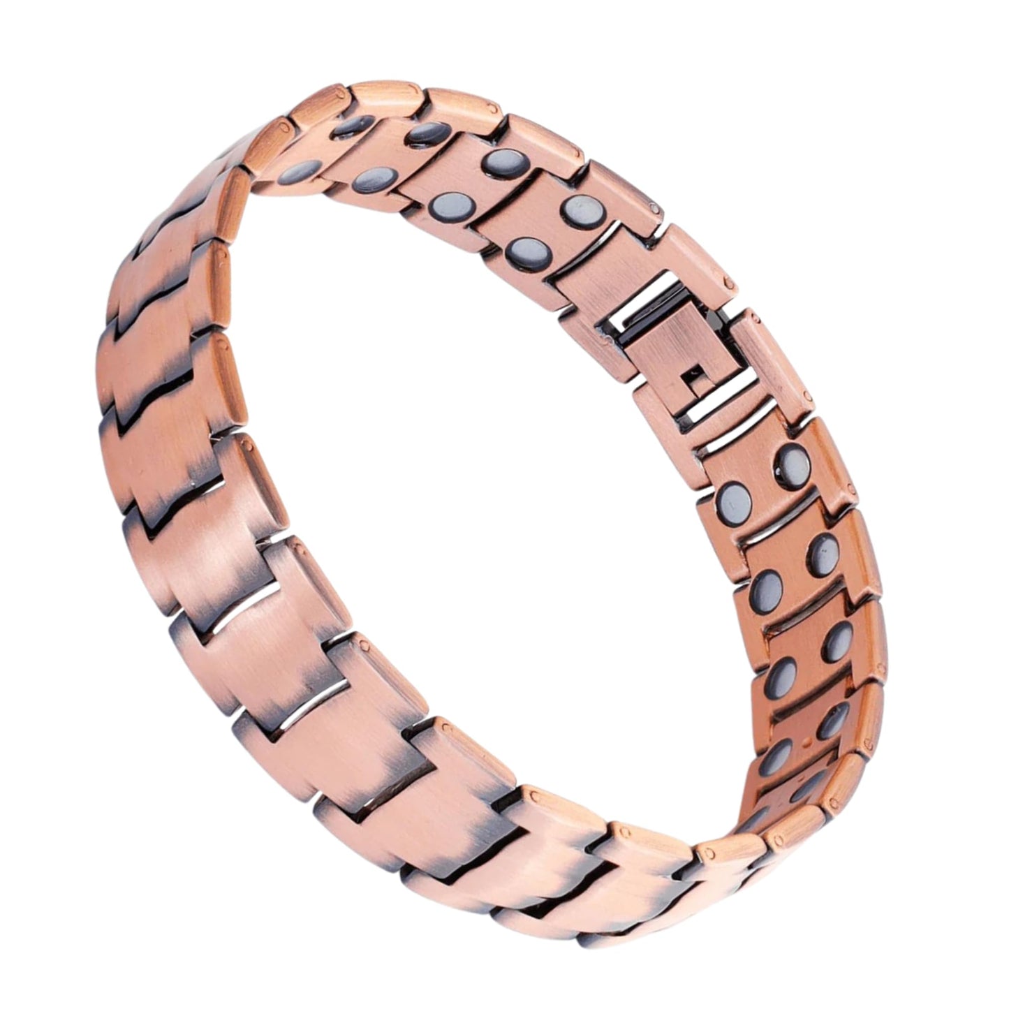 Shield Copper Bracelet – Adjustable Magnetic Bracelet for Men & Women, Pure Copper with 8 Powerful 3000 Gauss Magnets, Sleek Wellness Design for Comfort, Balance & Energy – 15MM