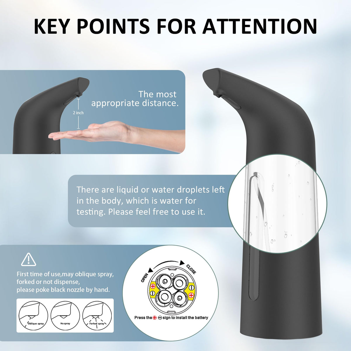 Automatic Liquid Soap Dispenser
