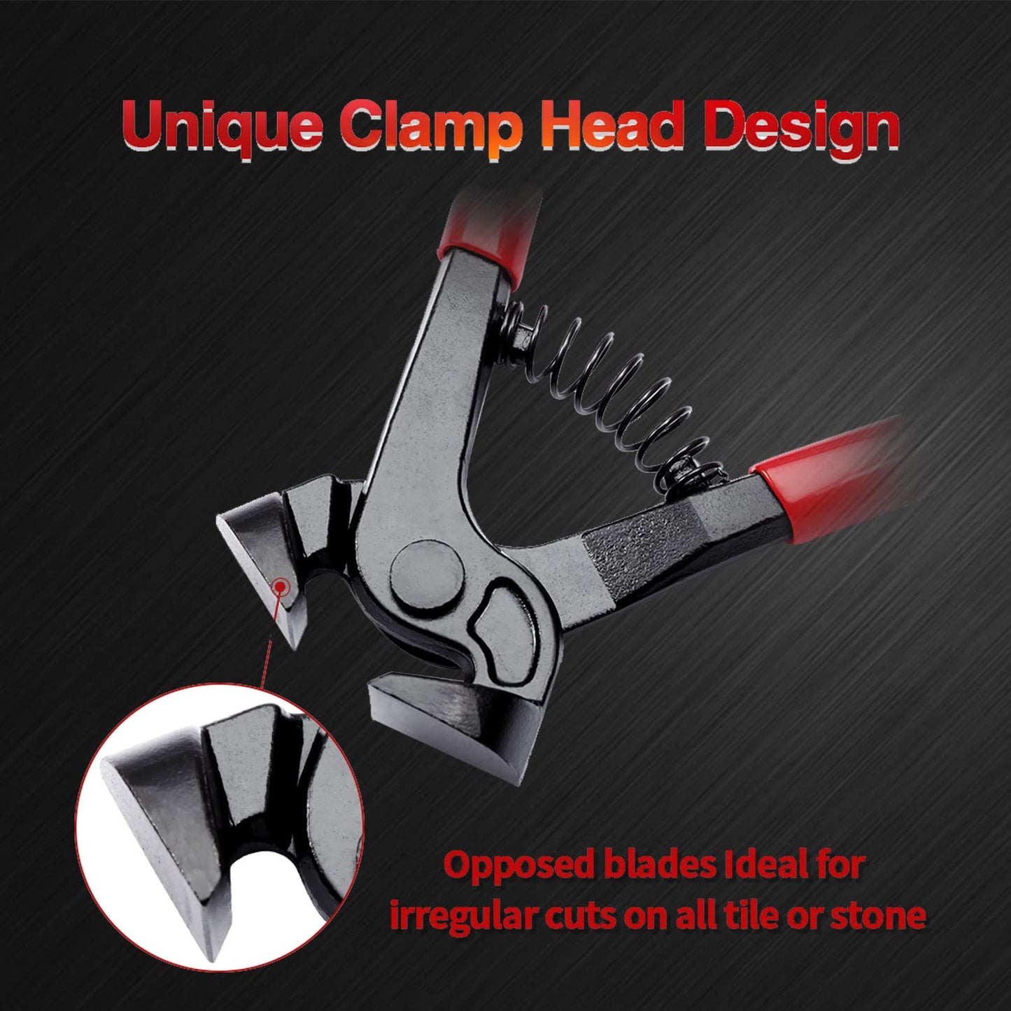 SPEEDWOX Tile Nippers for Ceramic Tiles 8 Inches Mosaic Cutter Pliers Tile Nippers Mosaic Tools Nipper Cutting Tools Glass Cutter Ceramic Tile Cutter for Porcelain Glass Mirror