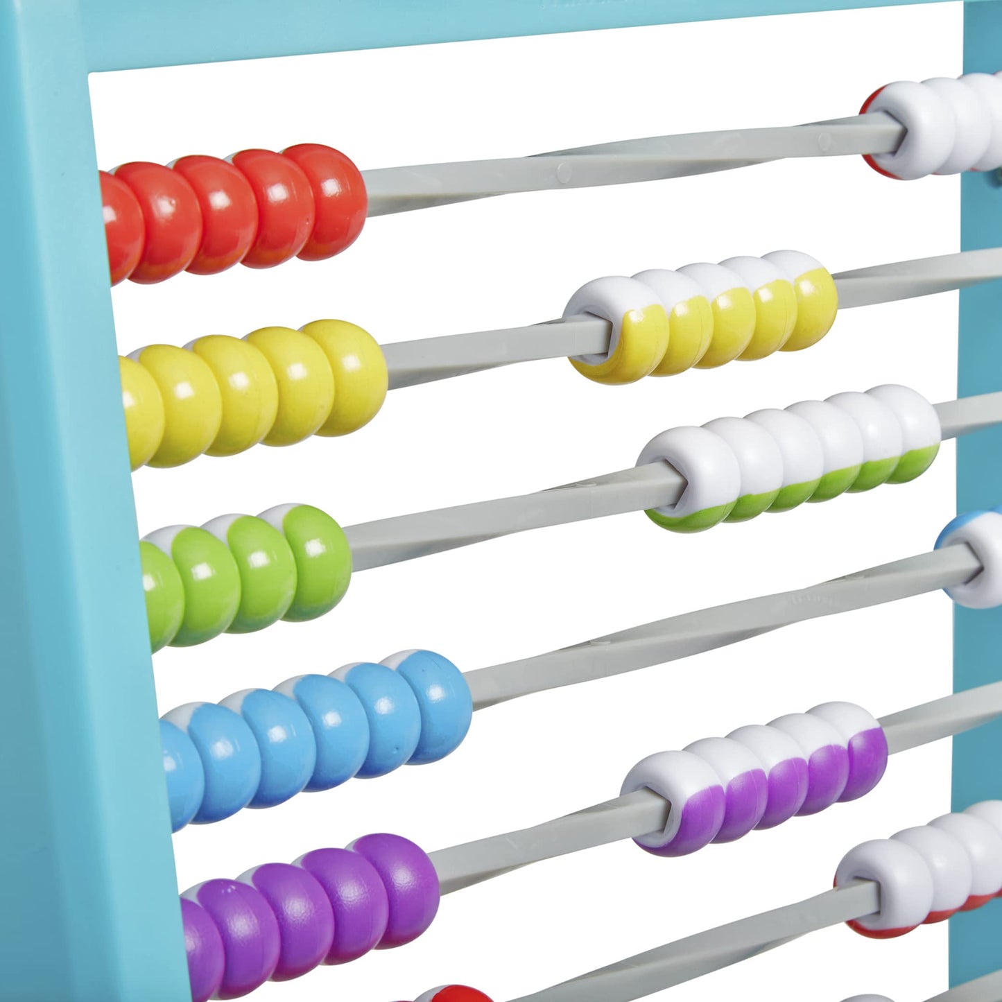 Hand2Mind Color Changing Plastic Abacus, Abacus for Kids, Math Manipulatives, Counting Rack, Educational Toys for Elementary Kids (Set of 1)