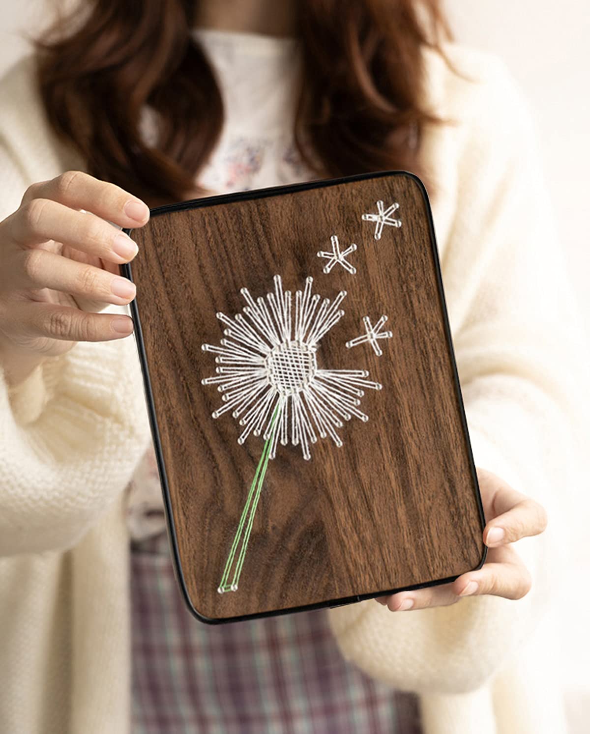BAZIMA DIY String Art Kit for Beginner, DIY Dandelion Craft Kit,Unique Gift,Craft Kit for Holidays