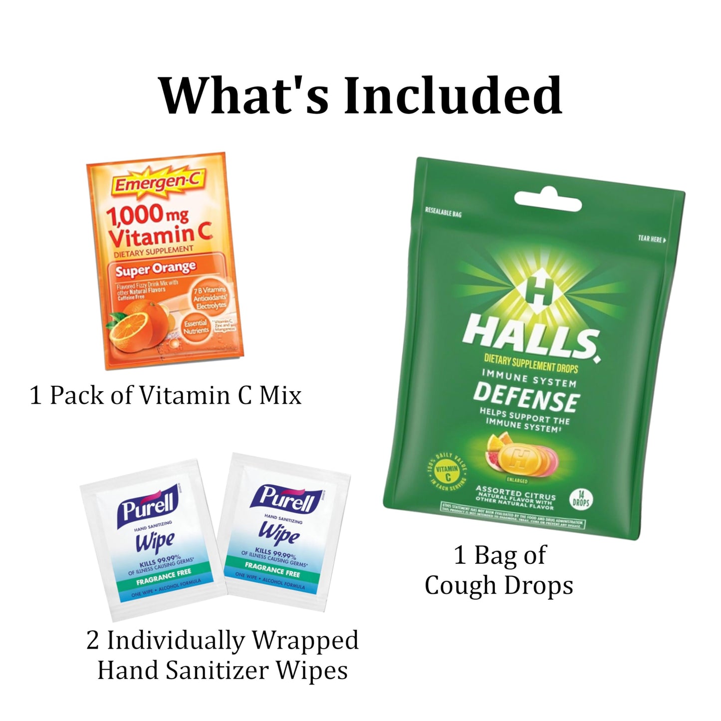 Get Well Care Package for Adults – 10-Piece Cold & Flu Gift Basket with Soup, Tea, Tissues & Sanitizer Wipes (Get Well Cheer: For Colds, Flu, Allergies)