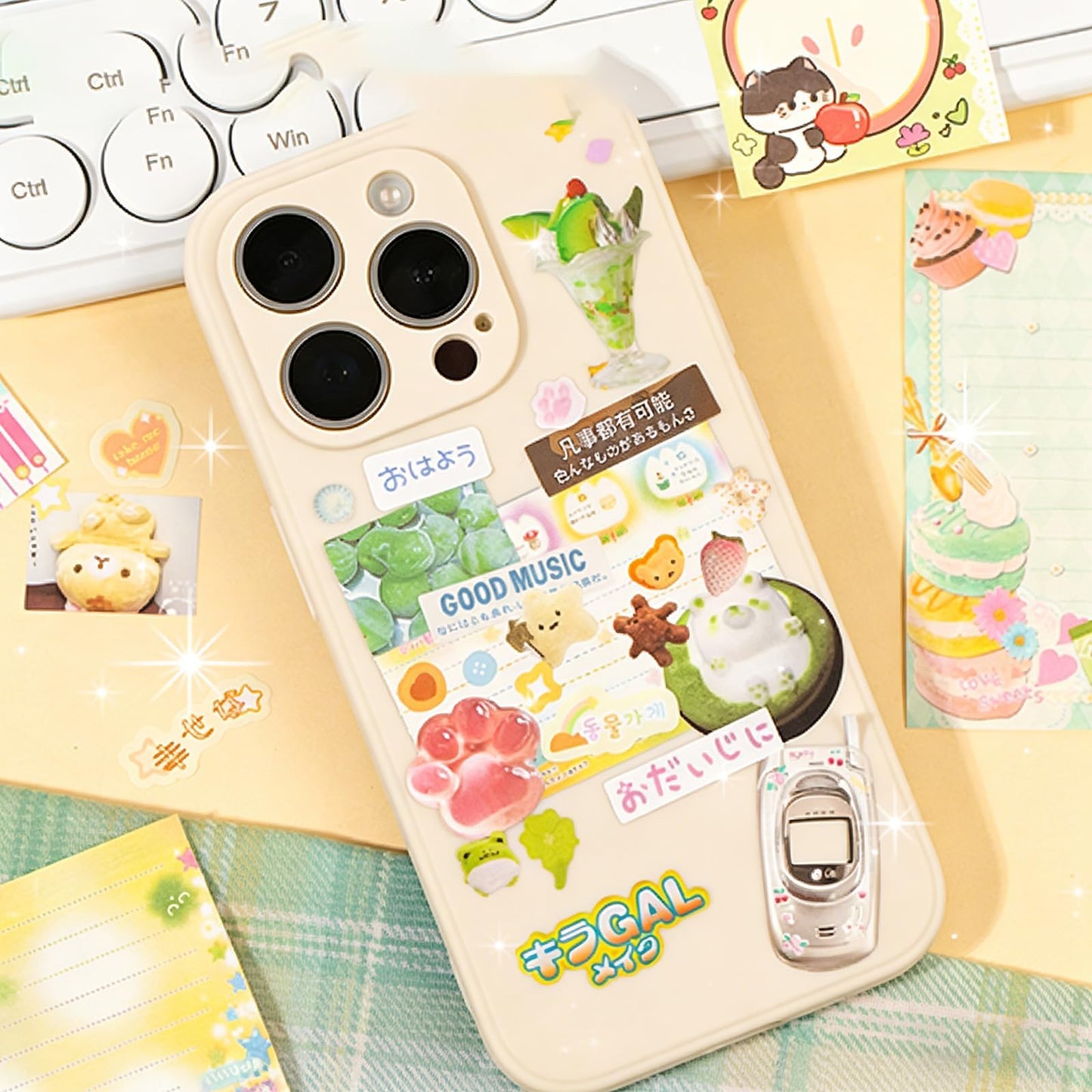 1500+ Mini Cartoon Stickers, Kawaii Stickers, 72 Sheets Japanese Sticker Book, Die-Cut DIY Journal Decoration, Scrapbooking, Planner, Gift