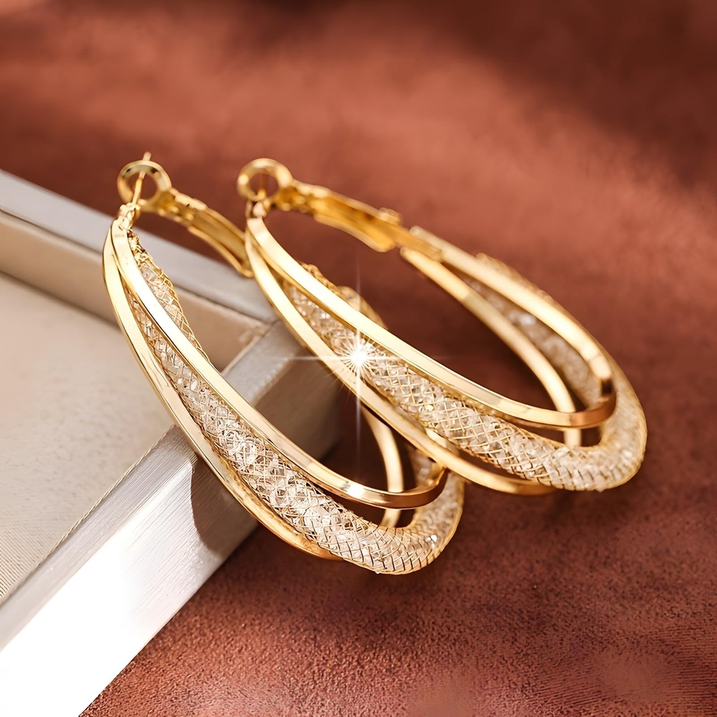 Lymphatic Earrings (Gold)