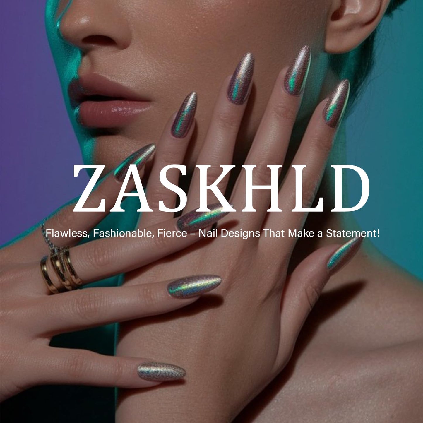 24Pcs Summer Press on Nails Medium Square Fake Nails with Pearl Rhinestones Designs Gold Starfish Seashell Glue on Nails 3D Flower Acrylic Nails Beach False Nail French Tip Stick on Nail for Women