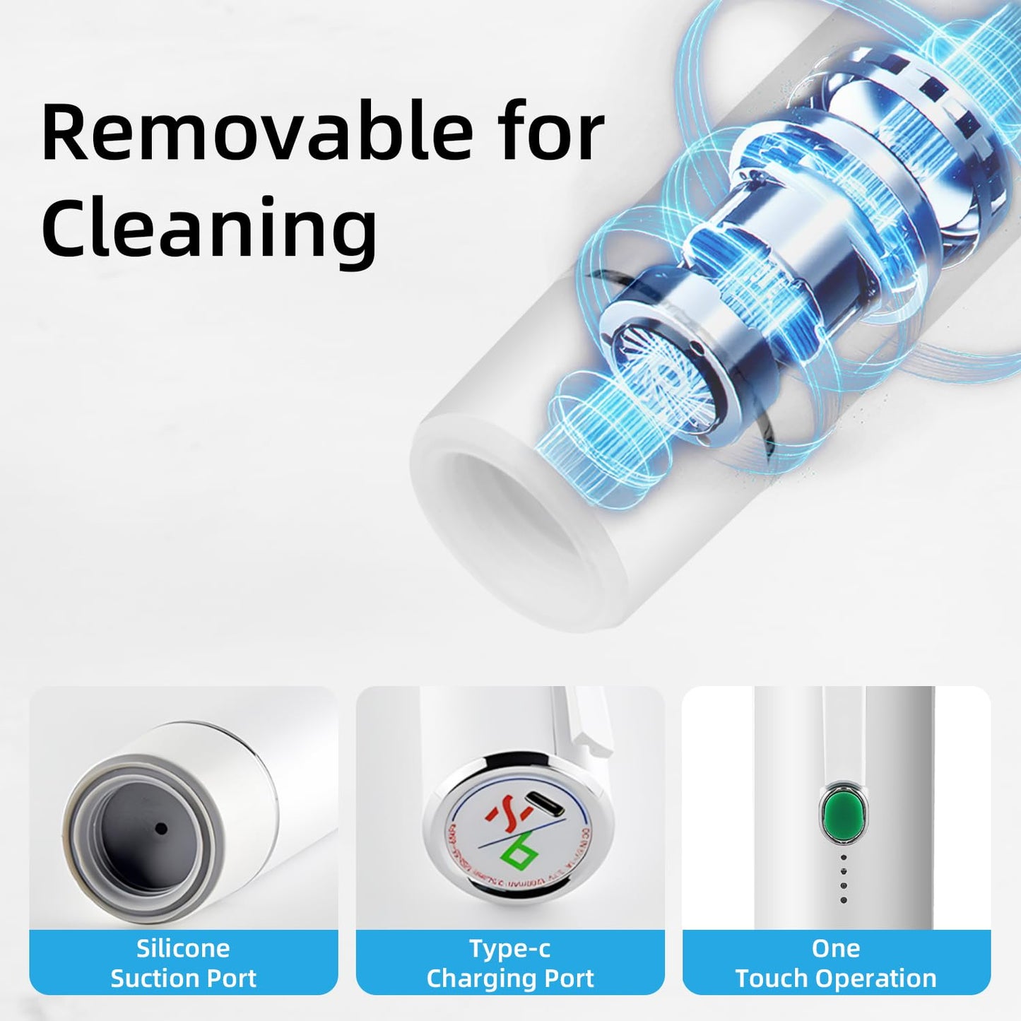 Vixino Vacuum Sealer, vacuum sealer for food, handheld vacuum sealer(Vacuum Sealers+ 30 reusable vacuum seal bags)