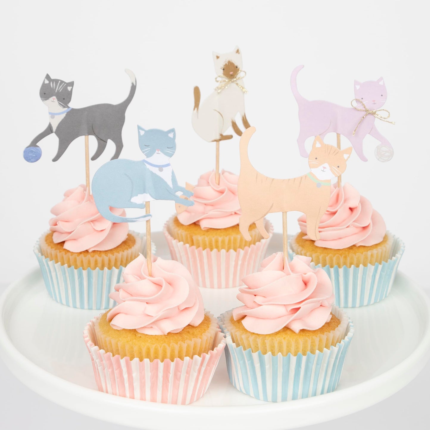 Meri Meri Cute Kittens Cupcake Kit (Pack of 24)